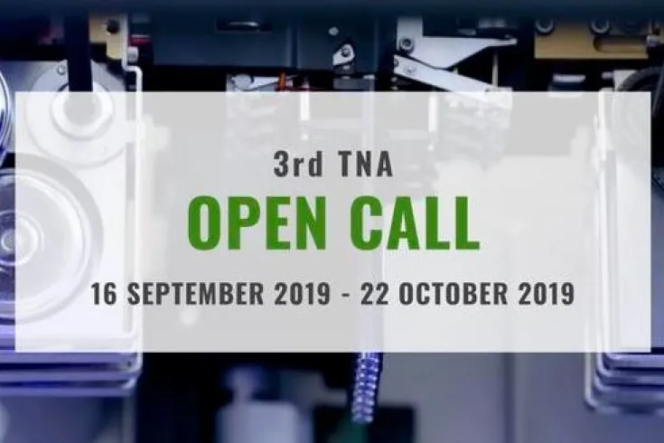 Transnational Access (TNA) Open Call for Research Projects 