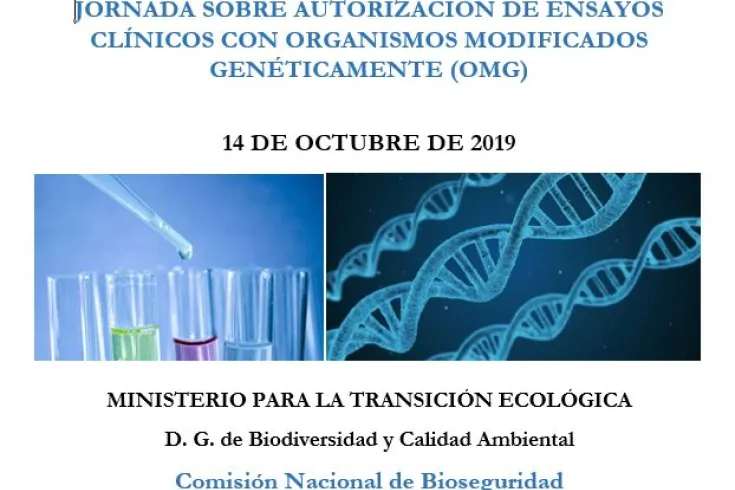 Jornada sobre autorización de ensayos clínicos con organismos modificados genéticamente 