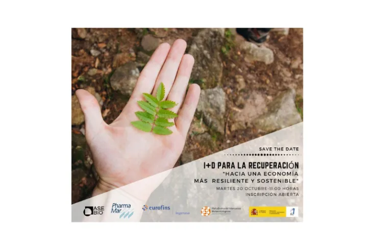 Evento virtual: "I+D para la Recuperación, hacia una economía más resiliente y sostenible"