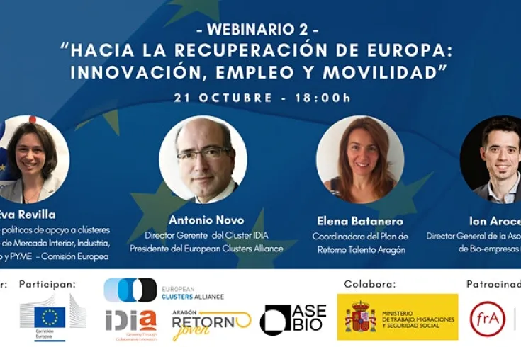 Webinar: Hacia la recuperación de Europa: innovación, empleo y movilidad