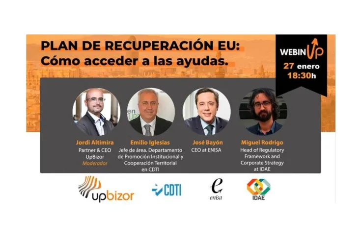 CDTI webinar plan de recuperación