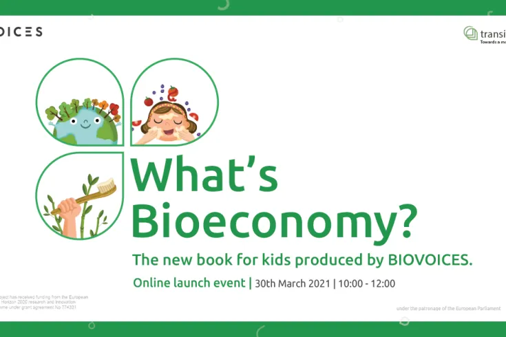 El libro para niños ¿Qué es la bioeconomía?