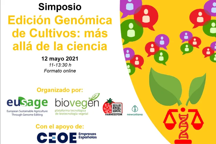 Simposio Edición Genómica de Cultivos: más allá de la ciencia