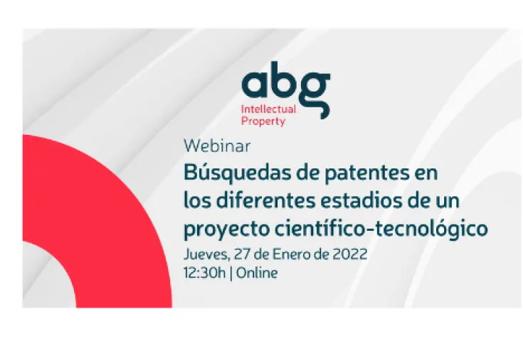 Webinar sobre las búsquedas de patentes como herramienta imprescindible en proyectos de investigación