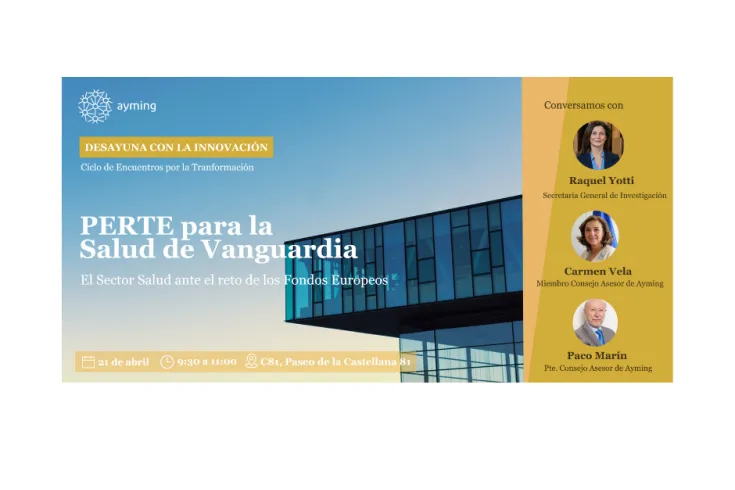 PERTE Salud: Desayuno con Raquel Yotti, Secretaria General de Investigación