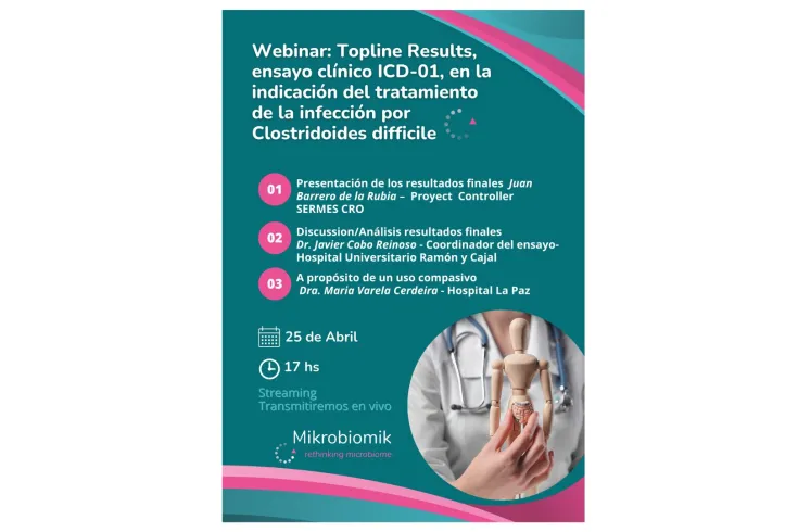 Cartel de un evento de Mikrobionik 