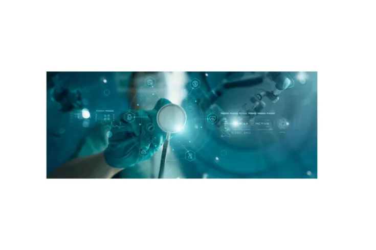 Fotografía del banner del Medlab East 2025 Duba