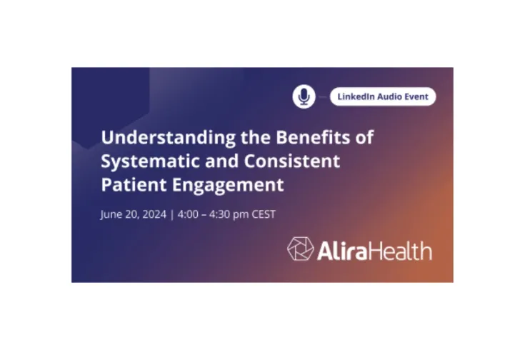 Banner de un evento de alira para linkedin