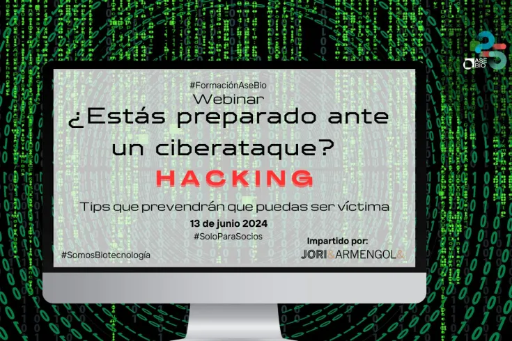 Banner de la sesión '¿Estás preparado ante un ciberataque? Tips que prevendrán que puedas ser víctima'