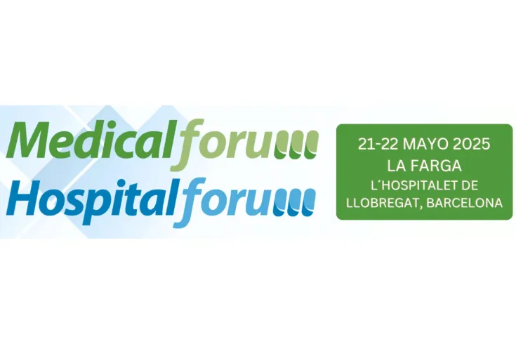 Logos de los eventos Medicalforum y Hospitalforum