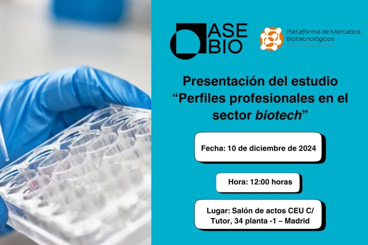 Presentación del estudio de perfiles profesionales biotech