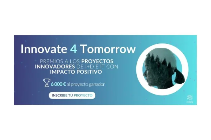 Banner de los Premios Innovate 4 Tomorrow 2026