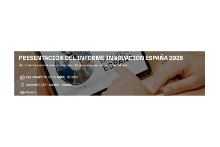 Banner presentación informe innovacion españa 2026