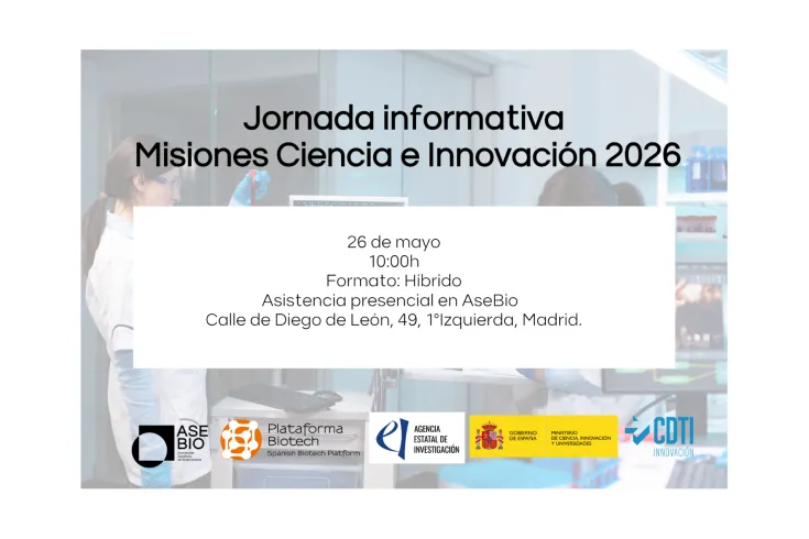 Jornada informativa Misiones Ciencia e Innovación 2026