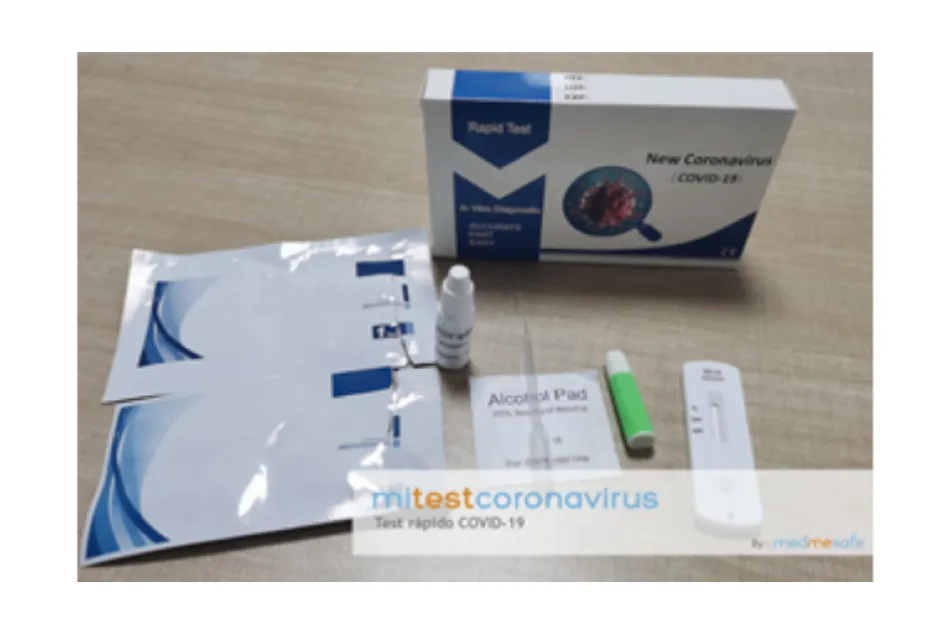 medmesafe comercializa prueba de detección rápida COVID-19 para realizarlo en casa