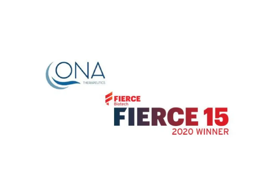 Ona Therapeutics is named as one of Fierce Biotech’s “Fierce 15” Biotech Companies of 2020