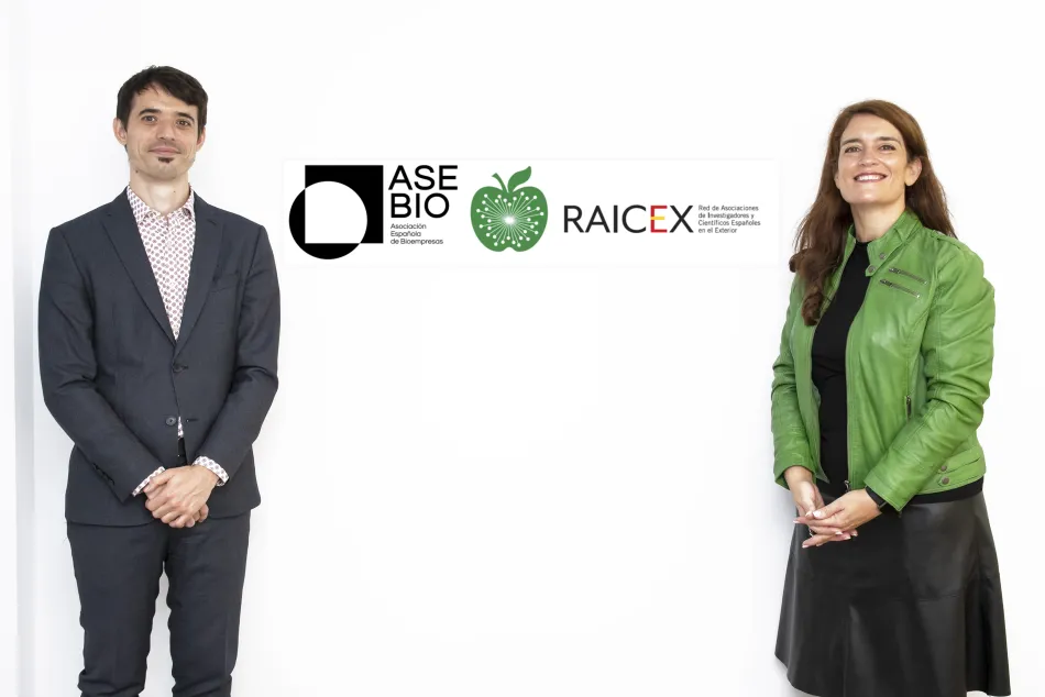 AseBio y RAICEX se alían para facilitar la colaboración del talento científico con el sector biotecnológico