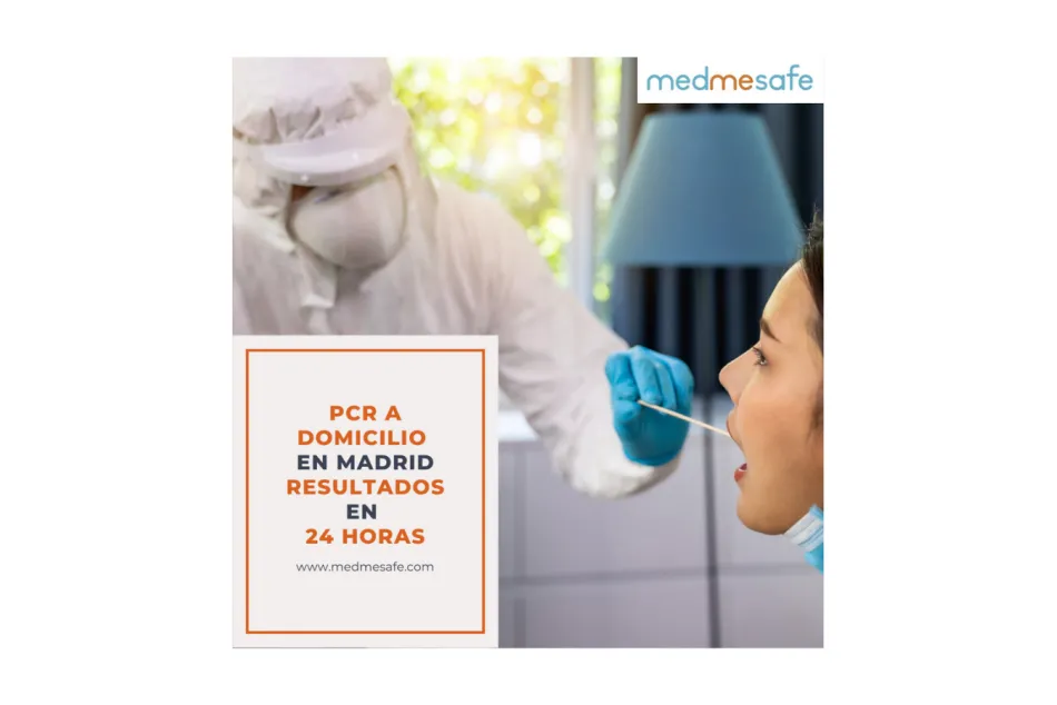 Ya no es necesario desplazarse para obtener tu análisis PCR, medmesafe te lo gestiona en la comodidad de tu hogar