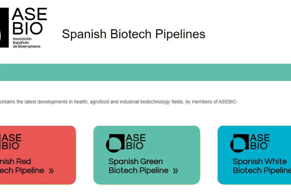 AseBio renueva su plataforma de Pipelines que agrupa más de 1.300 productos en desarrollo y subrayan el gran potencial del sector biotecnológico español
