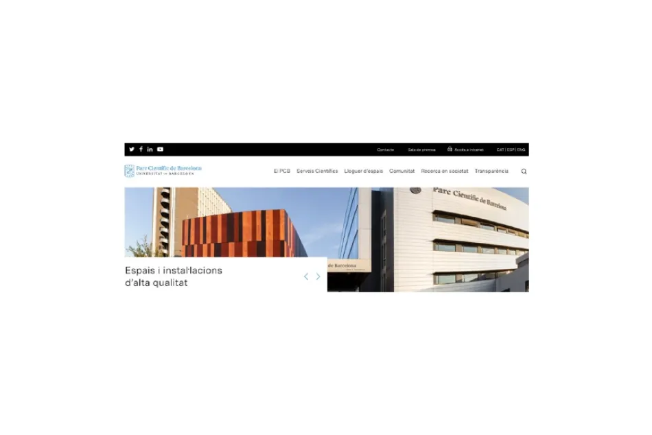 El Parc Científic de Barcelona estrena nueva web