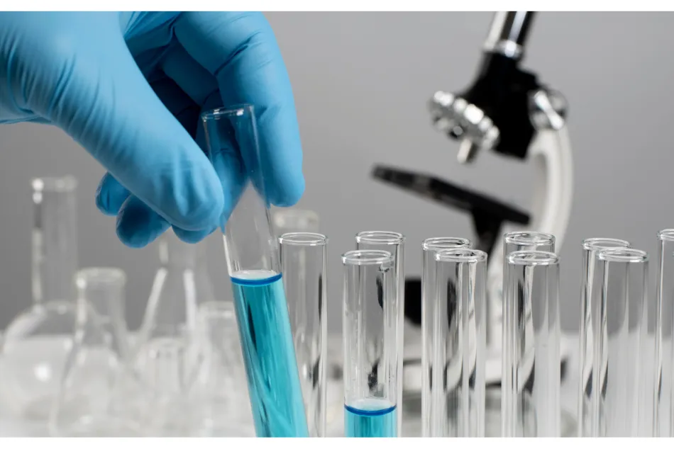 Realizando pruebas en el laboratorio